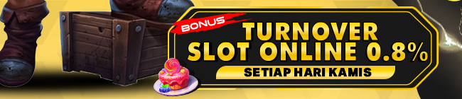 BONUS TURNOVER SLOT ONLINE 0.8%